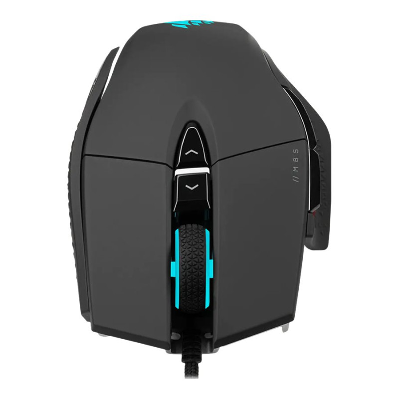 Corsair | Regulējama FPS spēļu pele | M65 RGB ULTRA | Spēļu pele | Optiska | Ar vadu | Melna | Jā
