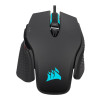 Corsair | Regulējama FPS spēļu pele | M65 RGB ULTRA | Spēļu pele | Optiska | Ar vadu | Melna | Jā