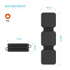 Fixed | Wireless Foldable Charger 3in1 Flex for Samsung | FIXFLE-SA-BK | Black