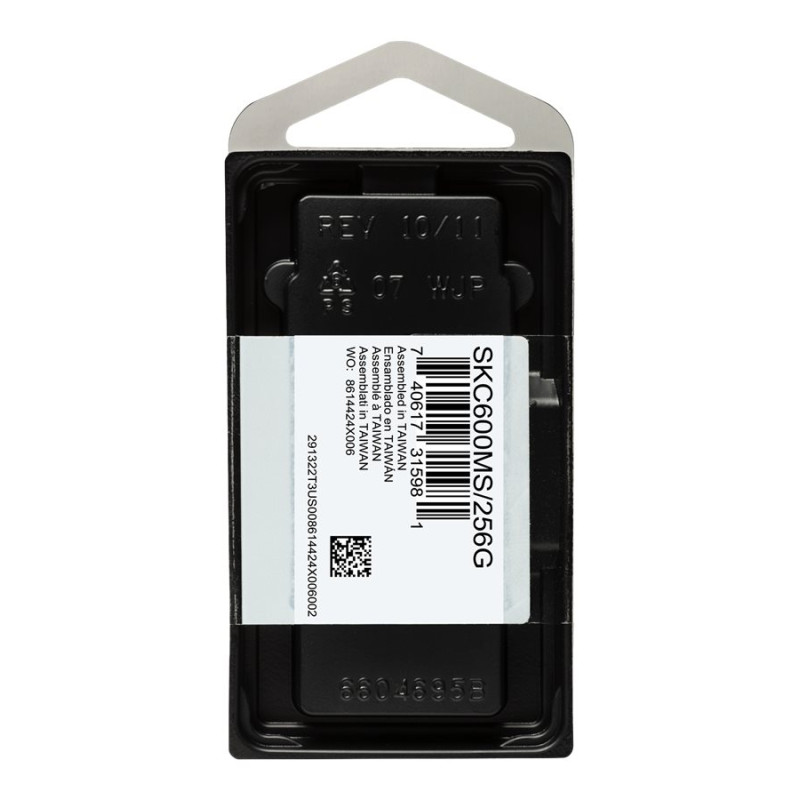 Kingston | KC600 | 256 GB | SSD interfeiss mSATA | Lasīšana 550 MB/s | Rakstīšana 500 MB/s