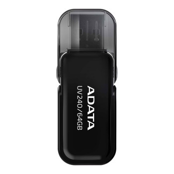 ADATA | DashDrive UV240 | 64 GB | USB 2.0 | Melns
