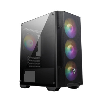 MSI | Datora korpuss | MAG FORGE M100A | Melns | Micro ATX tornis | ATX