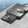 AXAGON alumīnija augstas ātrg. USB-A 3.2 Gen 1 atmiņas karšu lasītājs, 3 sloti | CRE-S3
