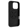 Fixed Aizmugures vāks | Apple | iPhone 17 Pro Max | Šķidrās silikona | Melns | MagFlow