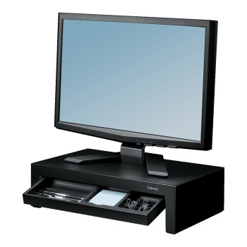 Fellowes | Designer Suites monitora pamatne | Augstuma regulēšana | Melns