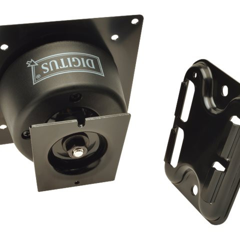 Digitus sienas stiprinājums | DA-90307 | Rotējošs, pagriežams | Maksimālā slodze 15 kg | Melns