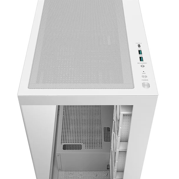 Deepcool CG580 4F WH | White | Mid Tower | ATX PS2