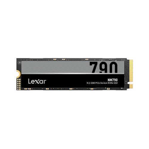 Lexar | SSD | NM790 | 1000 GB | SSD formāts M.2 2280 | Interfeiss M.2 NVMe | Lasīšanas ātrums 7400 MB/s | Rakstīšanas ātrums 6500 MB/s