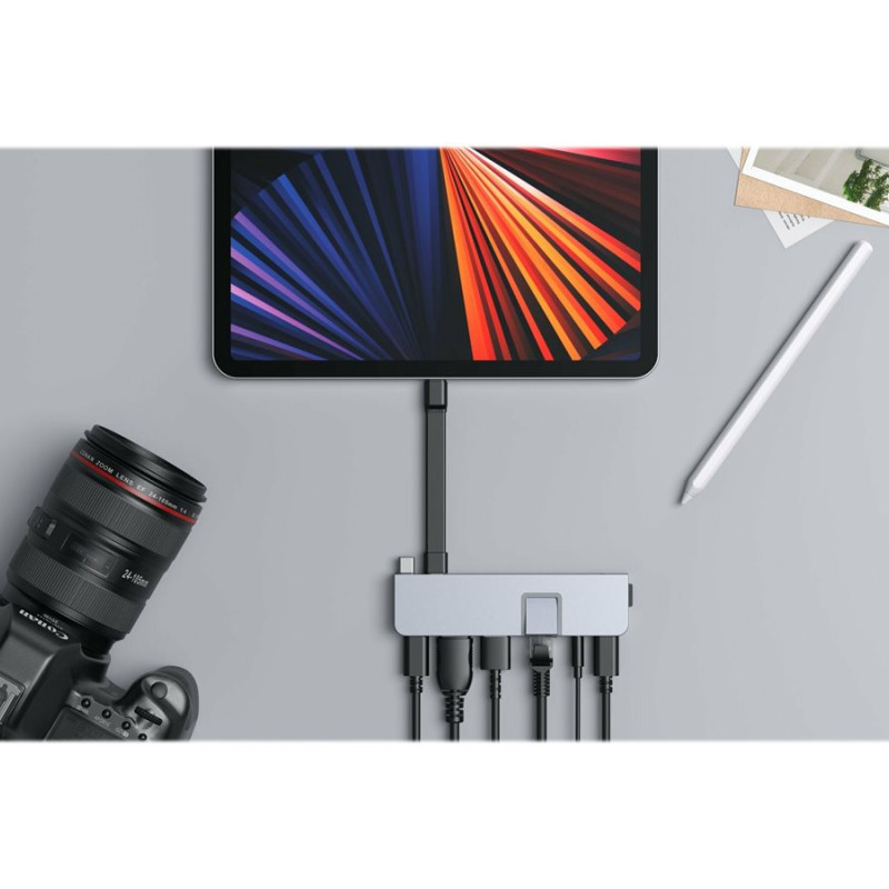 Hyper | HyperDrive DUO PRO 7-in-2 USB-C Hub for MacBook Air/Pro 2016-2020 | Ethernet LAN (RJ-45) ports 1 | HDMI ports quantity 1