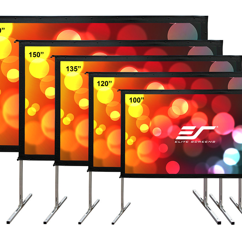 Elite Screens | Yard Master 2 Mobile Outdoor screen WV-Dual | OMS100H2-DUAL | Diagonāle 100