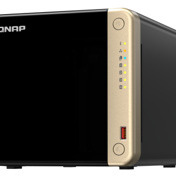 QNAP | 4-bay galddatora NAS | TS-464-8G | Intel Celeron | N5095 4‑kodolu | Procesora frekvence 2.9 GHz | 8 GB