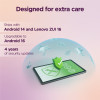 Lenovo Tab Wi-Fi (w/o power adapter) | ZAEH0167SE | 10.1 " | Luna Grey | IPS | 1920 x 1200 pixels | MediaTek | Helio G85 | 4 GB | Soldered LPDDR4x | 64 GB | Wi-Fi | Front camera | 5 MP | Rear camera | 8 MP | Bluetooth | 5.3 | Android | 14 (Android 15 & 16 upgrades and 4 years security updates) | USB-A to USB-C cable, Manual
