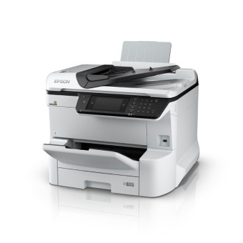 Epson | Daudzfunkciju printeris | WF-C8690DWF | Tintes printeris | Krāsu | All-in-One | A4 | Wi-Fi | Pelēks/Melns