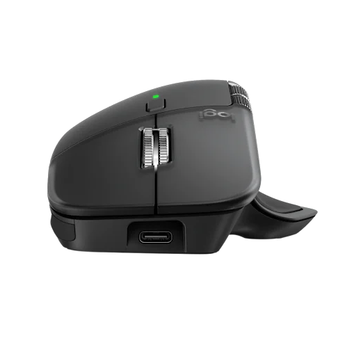 Logitech Pele | MX Master 4 for Business | Bezvadu | Bluetooth | Graphite