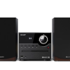 Sharp XL-B512(BR) Hi-Fi mikro sistēma, CD/FM/USB/Bluetooth v5.0, 45W, brūna | Sharp | Hi-Fi Micro System | XL-B512(BR) | Brown | USB port | AUX in | Bluetooth | CD player | FM radio | Wireless connection