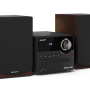 Sharp XL-B512(BR) Hi-Fi mikro sistēma, CD/FM/USB/Bluetooth v5.0, 45W, brūna | Sharp | Hi-Fi Micro System | XL-B512(BR) | Brown | USB port | AUX in | Bluetooth | CD player | FM radio | Wireless connection
