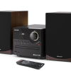 Sharp XL-B512(BR) Hi-Fi mikro sistēma, CD/FM/USB/Bluetooth v5.0, 45W, brūna | Sharp | Hi-Fi Micro System | XL-B512(BR) | Brown | USB port | AUX in | Bluetooth | CD player | FM radio | Wireless connection