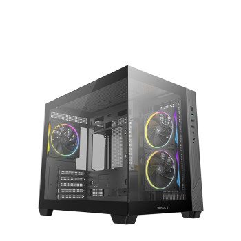 Deepcool korpuss | CG330 3F | Melns | Micro ATX
