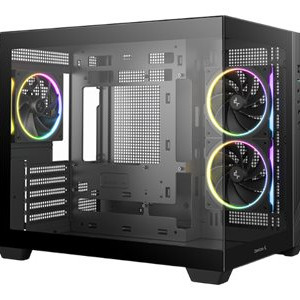 Deepcool Case | CG330 3F | Black | Micro ATX