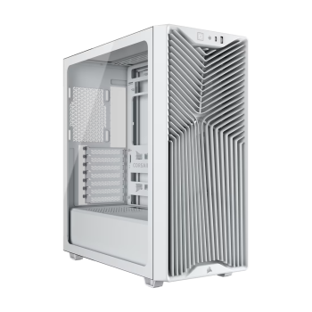 Corsair PC korpuss | 3200D RS | Balts | Mid-Tower