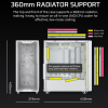 Corsair PC korpuss | 3200D RS | Balts | Mid-Tower