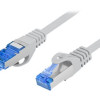 Lanberg | Patchcord Cat.6A S/FTP LSZH CCA | PCF6A-10CC-0100-S | 1 m | Grey