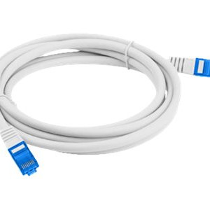 Lanberg | Patchcord Cat.6A S/FTP LSZH CCA | PCF6A-10CC-0100-S | 1 m | Grey