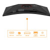 AOC | CU34G4Z | 34 " | Fast VA | WQHD | 21:9 | 240 Hz | 1 ms | 3440 x 1440 pixels | 450 cd/m² | HDMI ports quantity 2 | Black