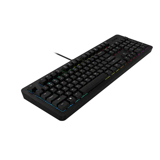 Lenovo Legion K310 RGB | Spēļu tastatūra | Ar vadu | Ziemeļu | Membrāna