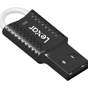 Lexar | Zibatmiņa | JumpDrive V40 | 32 GB | USB 2.0 | Melna