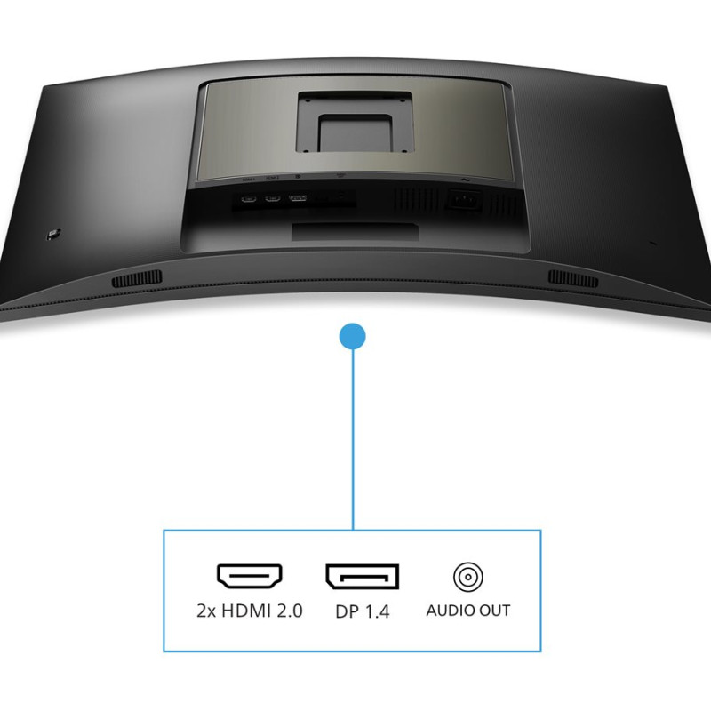 Philips | Monitor | 27M1C5500VL/00 | 27 " | LCD | QHD | 16:9 | 165 Hz | 4 ms | 2560 x 1440 | 250 cd/m² | HDMI ports quantity 2 | Black
