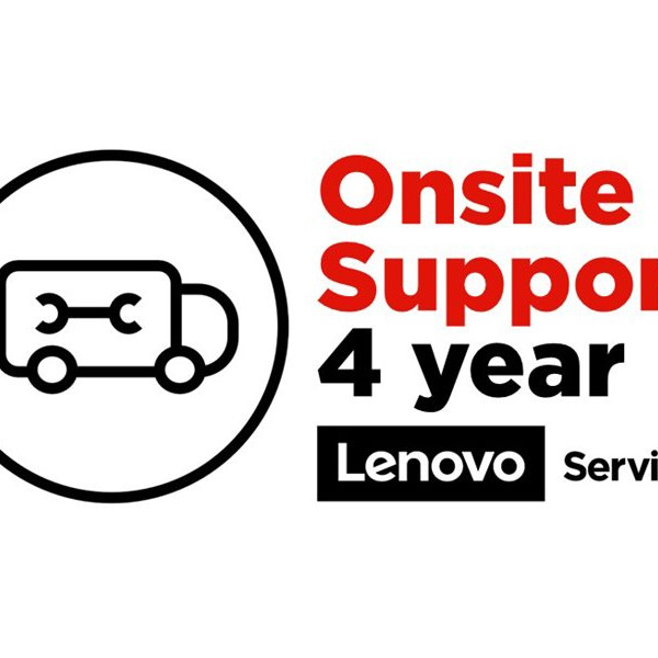 Lenovo | Garantija | 4Y Onsite (Upgrade from 3Y Onsite) | Nākamā darba diena (NBD) | 4 gadi | Jā | Jā | 7x24 | Uz vietas