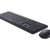 Dell | Keyboard and Mouse | KM3322W | Tastatūras un peles komplekts | Bezvadu | Akumulatori iekļauti | Bezvadu savienojums | US | Melns