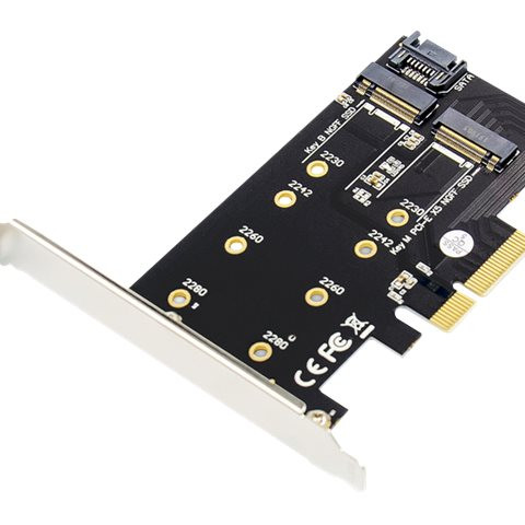 Digitus | M.2 NGFF / NVMe SSD PCI Express 3.0 (x4) Add-On Card | DS-33170