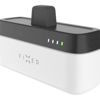 Fixed | Zen 5 Plug-in 20W Powerbank | FIXZEN-5PL-WH | 5000 mAh | USB-C: DC 5V/3A, 9V/2.22A, 12V/1.67A 20W MAKS. | Balts