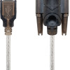 Goobay | USB serial RS 232 converter, Transparent | 68875 | USB 2.0 male (type A) | D-SUB/RS-232 male (9-pin)