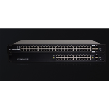 Ubiquiti | Slēdzis | ES-24-250W | Tīmekļa pārvaldāms | Montējams skapī (rackmountable) | Gigabit Ethernet (vara) portu skaits 24 | SFP portu skaits 2 | 12 mēneši