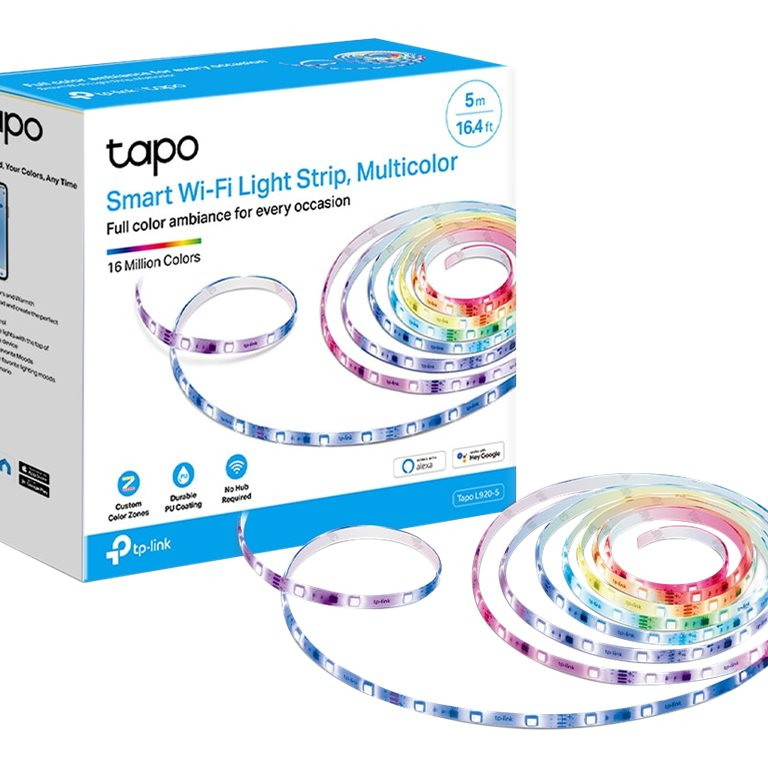 TP-LINK | Gaismas lente | Tapo L920-5 | IEEE 802.11 b/g/n | Daudzkrāsains