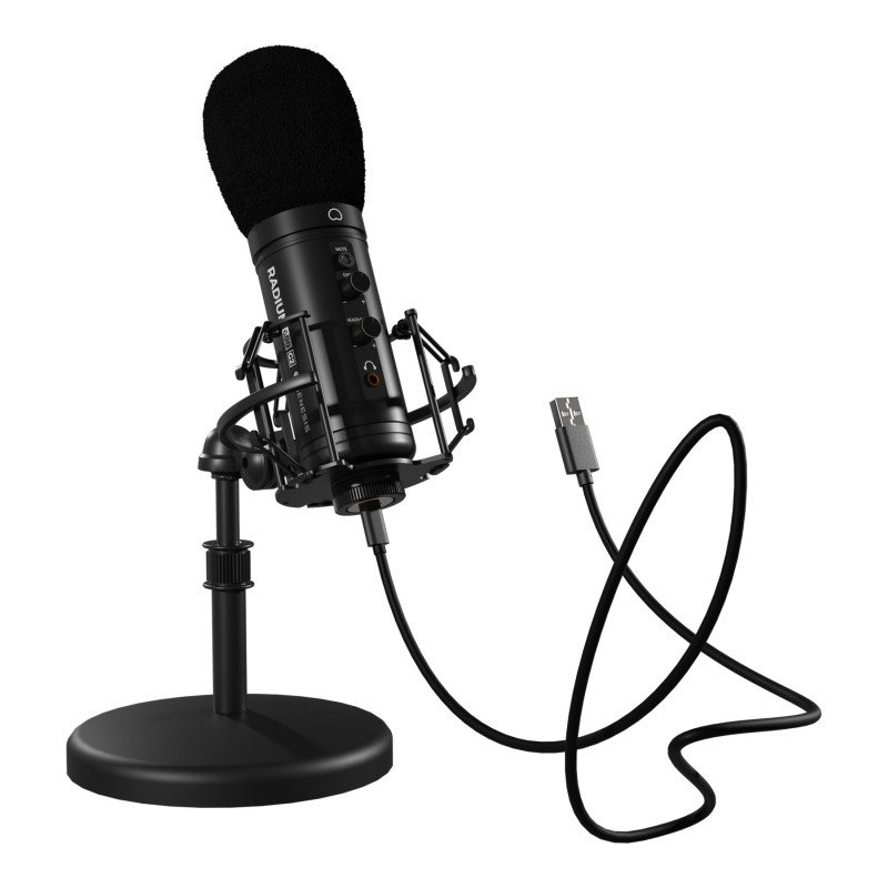 GENESIS Radium 600 G2 studijas mikrofons ar statīvu/USB | Genesis