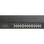 D-Link | DGS-1100 Series Gigabit Smart pārvaldāmais slēdzis | DGS-1100-26MPV2 | Pārvaldāms L2 | Galda/stiprināms 19