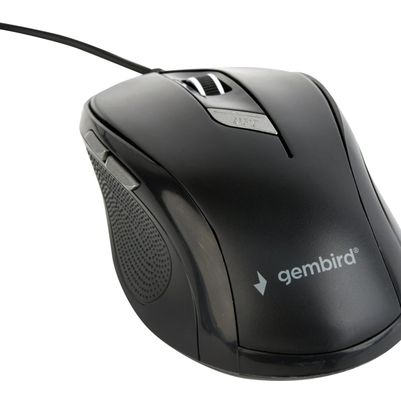 Gembird | MUS-6B-01 | Optical mouse | Black