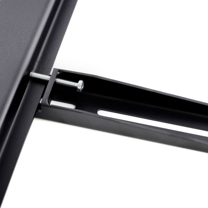EDBAK | Wall mount | XWB1C-B | 75-110 " | Maximum weight (capacity) 110 kg | Black