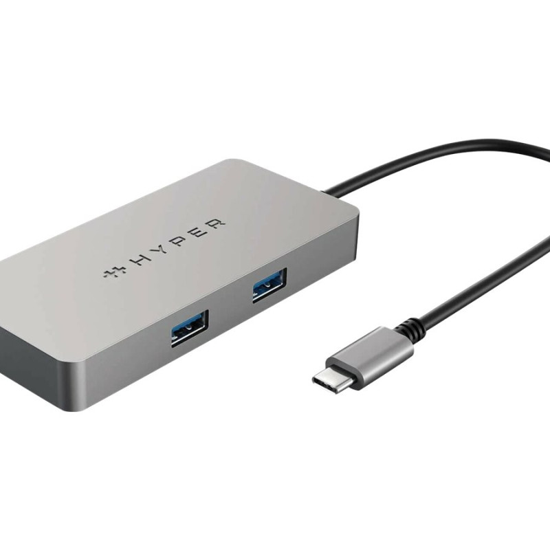 Hyper | HyperDrive WWCB 5-in-1 centrmezgls | Ethernet LAN (RJ-45) 1 | HDMI 1