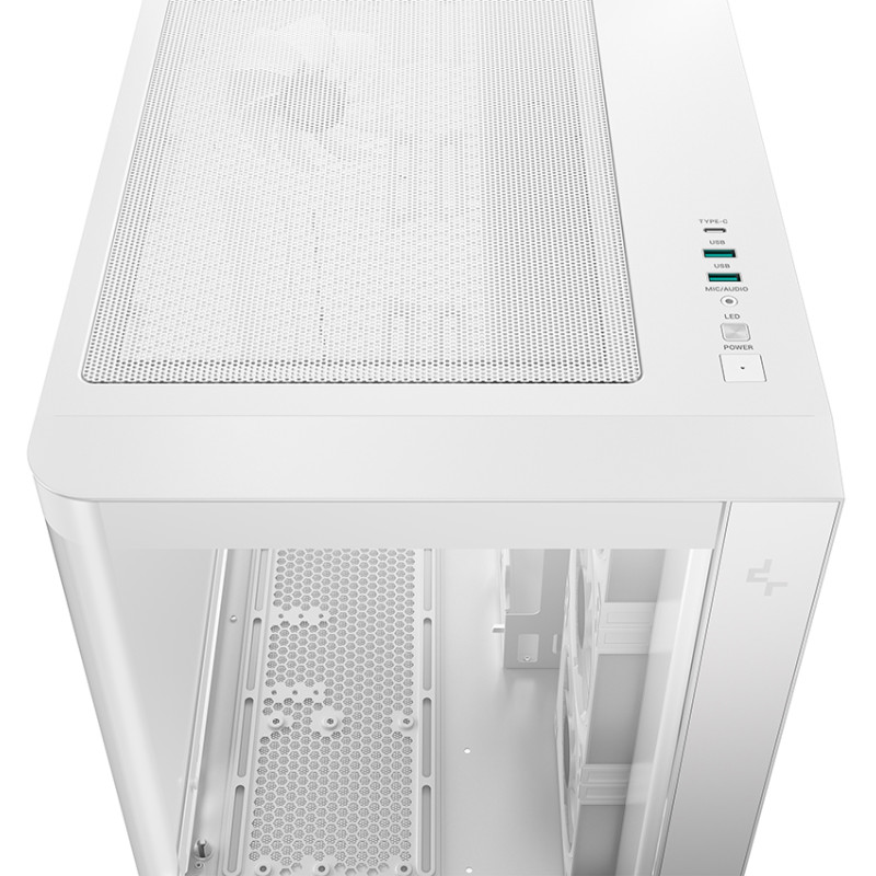 Deepcool Case | CG530U 4F WH | Balts | Midi tornis
