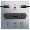 AXAGON USB-C 20Gbps Dubults M.2 NVMe SSD CLONE MASTER korpuss | EEM2-20GD