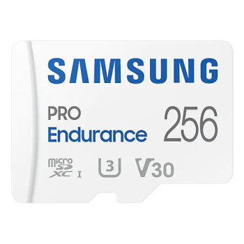Samsung | PRO Endurance | MB-MJ256KA/EU | 256 GB | MicroSD atmiņas karte | Flash atmiņas klase U3, V30, Class 10 | SD adapters