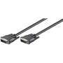 Goobay | DVI‑D FullHD kabelis Dual Link, niķelēts | DVI‑D spraudnis Dual‑Link (24+1 pin) | DVI‑D spraudnis Dual‑Link (24+1 pin) | DVI uz DVI | 1.8 m