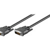 Goobay | DVI‑D FullHD kabelis Dual Link, niķelēts | DVI‑D spraudnis Dual‑Link (24+1 pin) | DVI‑D spraudnis Dual‑Link (24+1 pin) | DVI uz DVI | 1.8 m