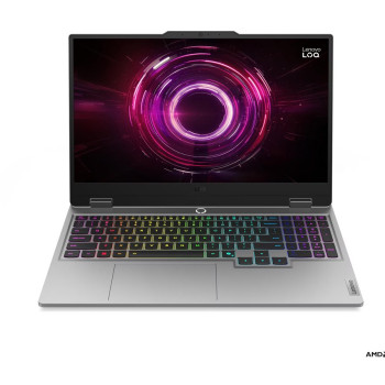 Lenovo LOQ 15AHP10 | Luna Grey | 15.6 " | IPS | FHD | 1920 x 1080 pixels | Anti-glare | AMD Ryzen 7 | 250 | 16 GB | SODIMM DDR5 | Solid-state drive capacity 1000 GB | NVIDIA GeForce RTX 5060 | GDDR7 | 8 GB | Windows 11 Home | 802.11ax | Bluetooth version 5.3 | Keyboard language English | Keyboard backlit