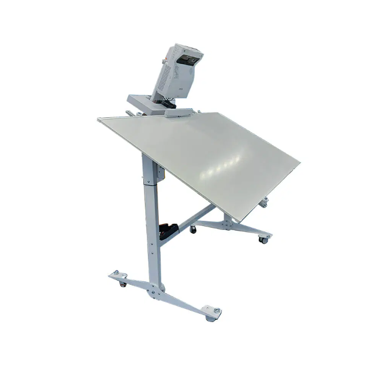 euromet | Floor stand | 24560 | Trolleys & Stands | Tech-Opera Drafting machine with Euromet bracket projector/Opera Tekno cart educational (board not included) " | White